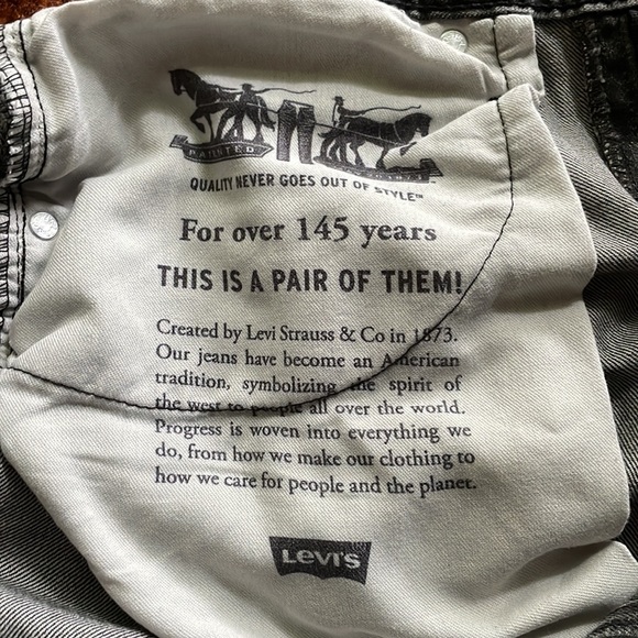 Mens Levi 502 Jeans - Picture 3 of 4